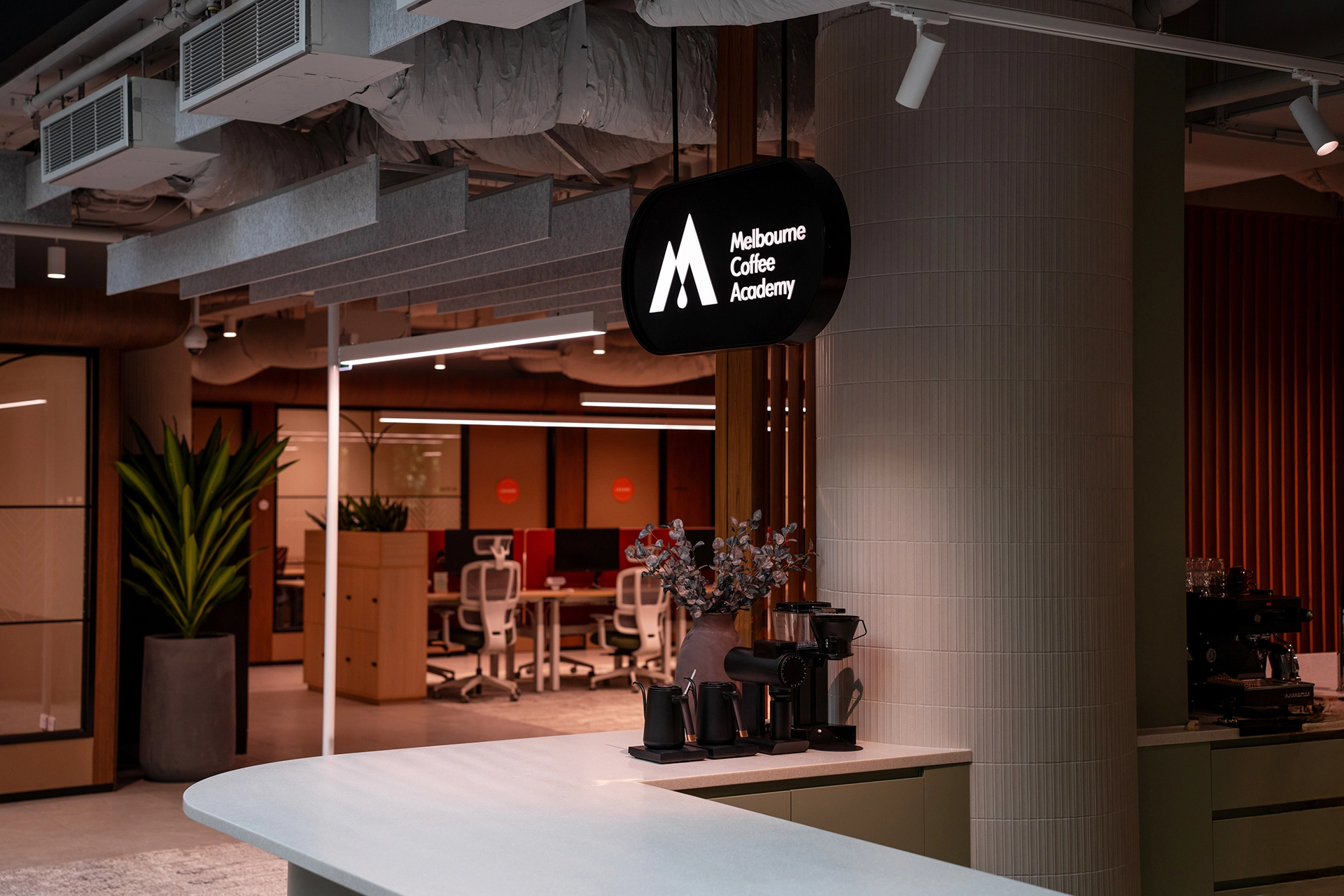 Melbourne Coffee Academy — Brand Environment